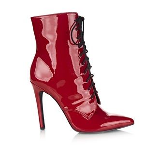 🖤 Danielle Guizio Chapel Lace Up Boots